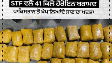 ਪੰਜਾਬ ਪੁਲਿਸ ਨੇ ਕੌਮਾਂਤਰੀ ਸਰਹੱਦ ਨੇੜੇ 3 ਤਸਕਰ ਕਾਬੂ